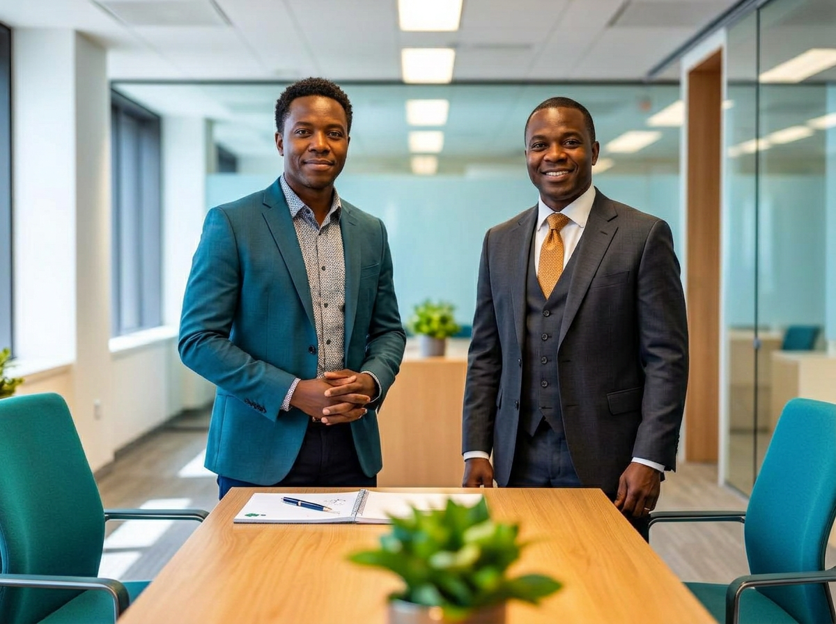 Cúram's founding directors in their Dublin office